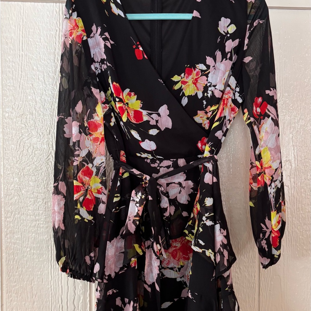 Floral Long Sleeve Dress